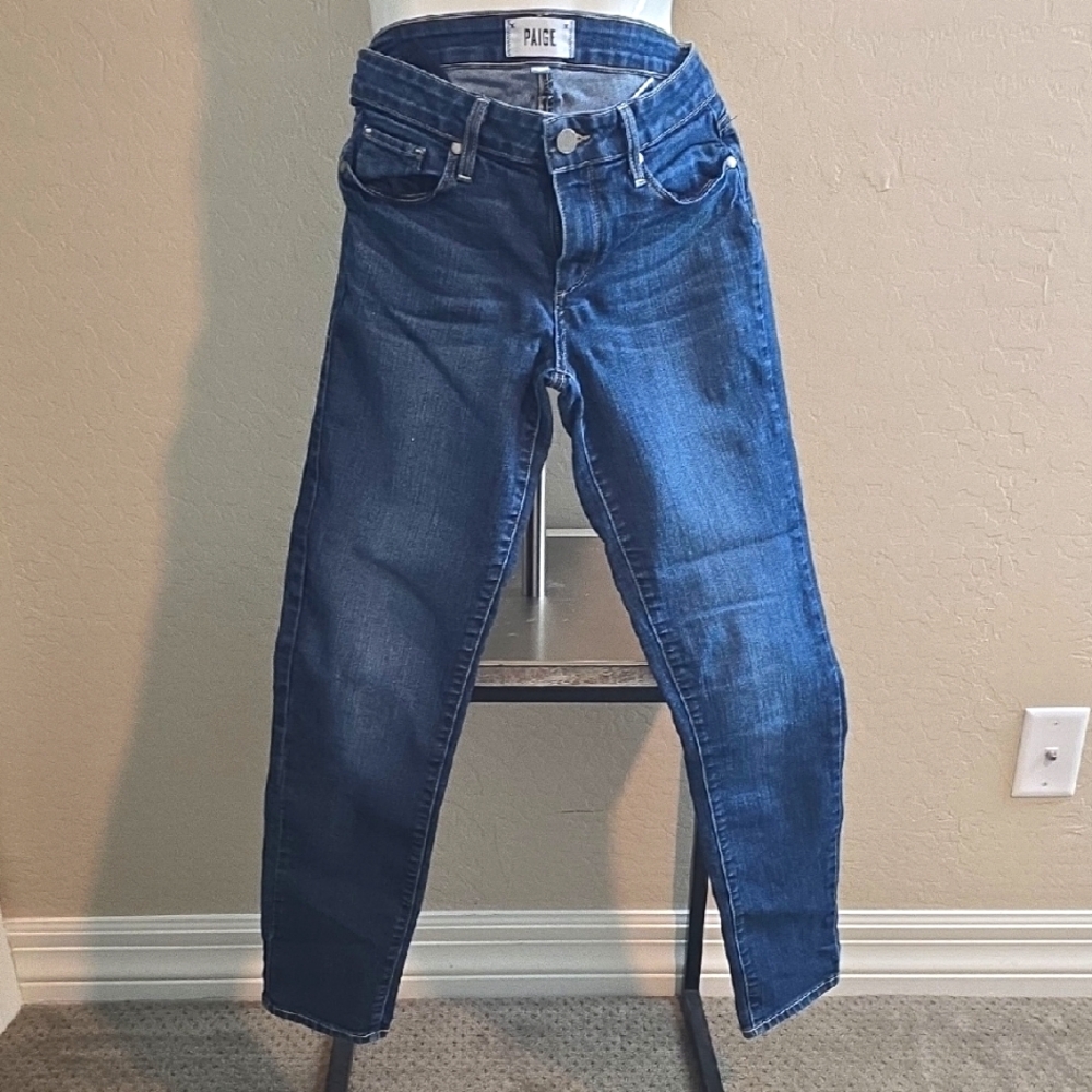 PAIGE Classic Indigo Jeans